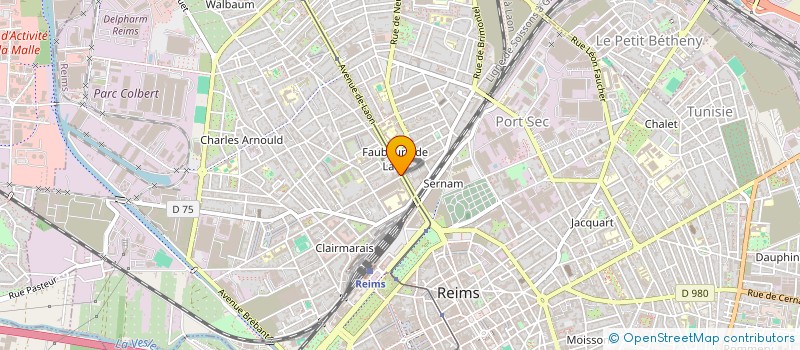 localisation de l'entreprise MONSIEUR BERNARD PYCKE  REIMS