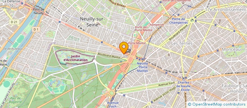 localisation de l'entreprise MONSIEUR BERNARD QUENNEHEN-LENNE à NEUILLY-SUR-SEINE