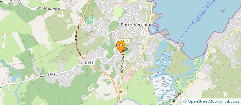 localisation de l'entreprise MONSIEUR BERNARD QUENON à PORTO VECCHIO