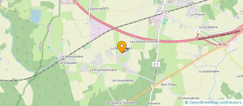localisation de l'entreprise MONSIEUR BERNARD QUINQUE à AZAY-LE-RIDEAU