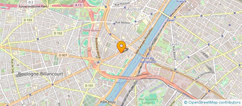 localisation de l'entreprise MONSIEUR BERNARD RACINE  PARIS