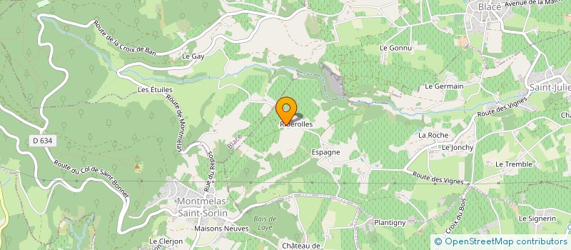 localisation de l'entreprise MONSIEUR BERNARD RAMPON à SAINT-JULIEN