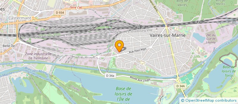 localisation de l'entreprise MONSIEUR BERNARD RANKARAJAN  VAIRES-SUR-MARNE