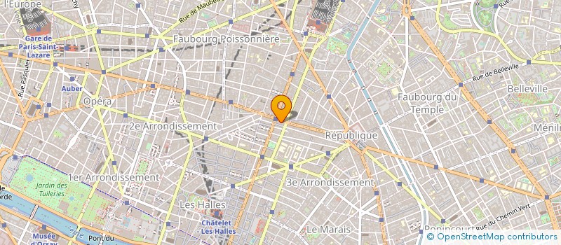 localisation de l'entreprise MONSIEUR BERNARD RAOUL à PARIS