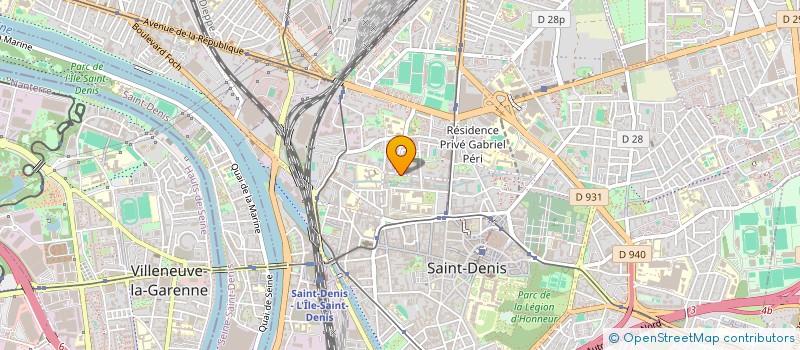localisation de l'entreprise MONSIEUR BERNARD RASPAUD à SAINT-DENIS