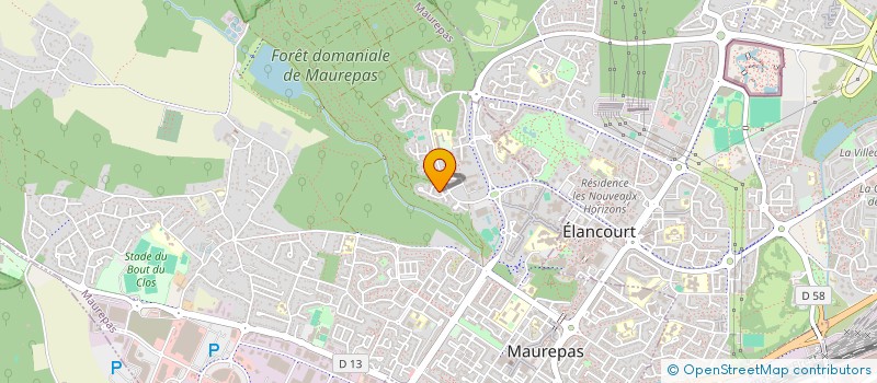 localisation de l'entreprise MONSIEUR BERNARD RASPAUT  MAUREPAS