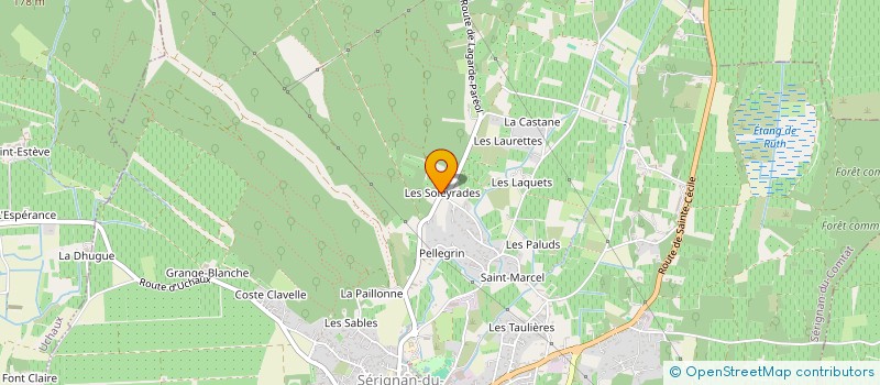 localisation de l'entreprise MONSIEUR BERNARD RATTO  SERIGNAN-DU-COMTAT