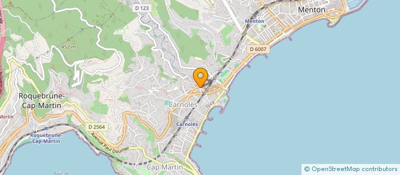 localisation de l'entreprise MONSIEUR BERNARD REBOUH à ROQUEBRUNE-CAP-MARTIN