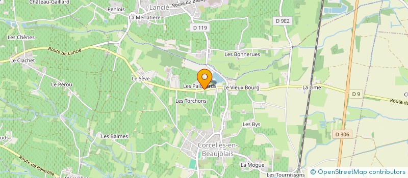 localisation de l'entreprise MONSIEUR BERNARD REMUET à CORCELLES-EN-BEAUJOLAIS