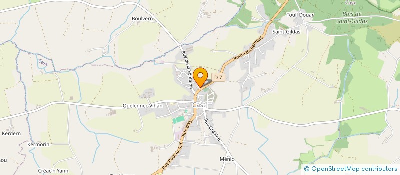 localisation de l'entreprise MONSIEUR BERNARD RENEVOT  CAST