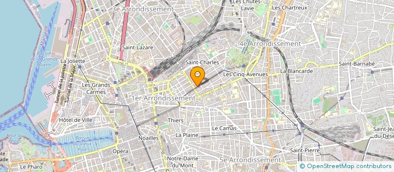 localisation de l'entreprise MONSIEUR BERNARD REVELLIN à MARSEILLE