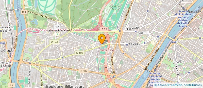 localisation de l'entreprise MONSIEUR BERNARD REVERDITO  PARIS