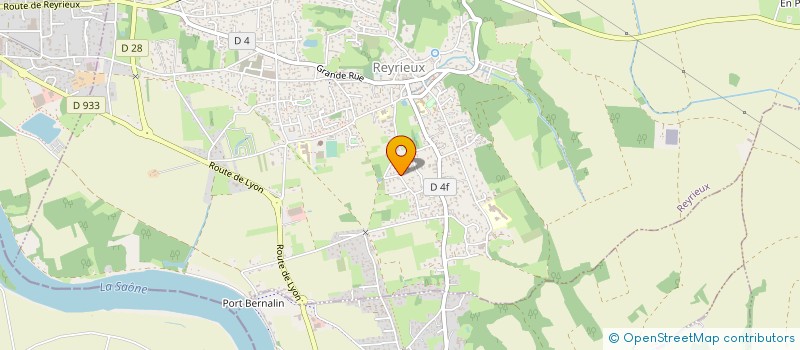 localisation de l'entreprise MONSIEUR BERNARD RIBAYRON à REYRIEUX
