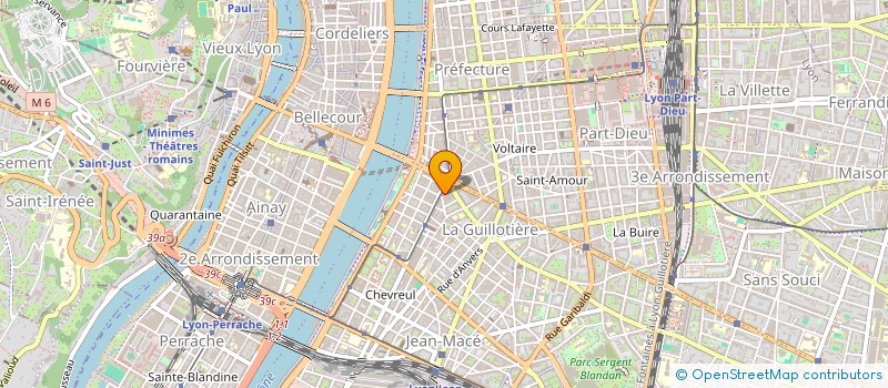 localisation de l'entreprise MONSIEUR BERNARD RICHARD  LYON