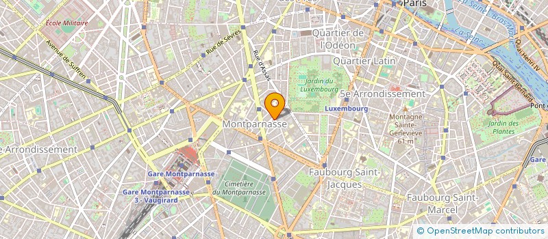 localisation de l'entreprise MONSIEUR BERNARD RICOUARD à PARIS