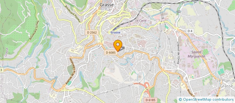 localisation de l'entreprise MONSIEUR BERNARD RIDOZ à GRASSE