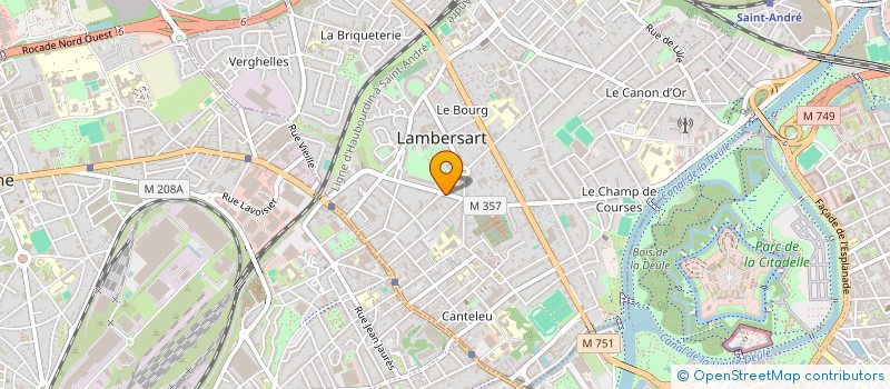 localisation de l'entreprise MONSIEUR BERNARD RIETSCH à LAMBERSART