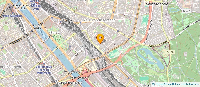 localisation de l'entreprise MONSIEUR BERNARD RIMBERT  PARIS