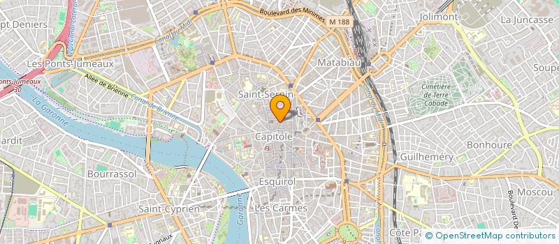 localisation de l'entreprise MONSIEUR BERNARD RISSE  TOULOUSE