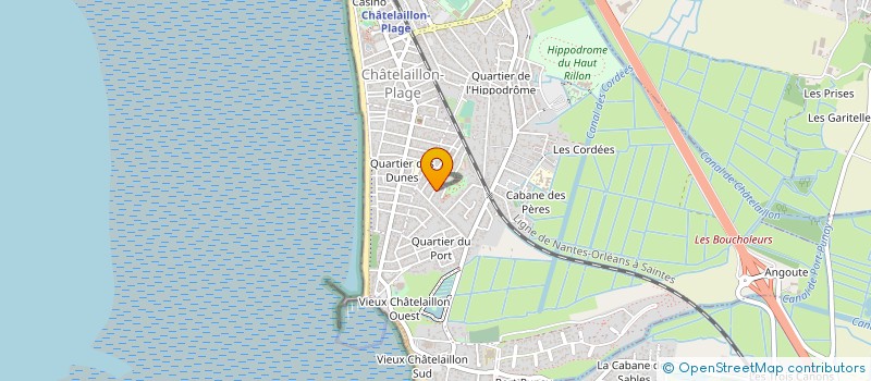 localisation de l'entreprise MONSIEUR BERNARD RITH à CHATELAILLON-PLAGE