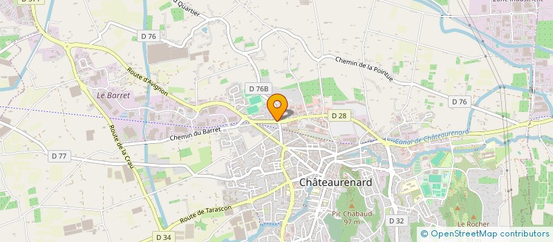 localisation de l'entreprise MONSIEUR BERNARD ROBERT à CHATEAURENARD