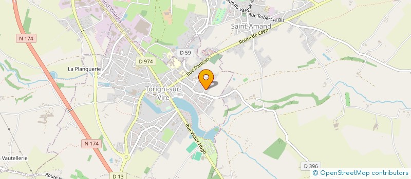 localisation de l'entreprise MONSIEUR BERNARD ROBIOLLE  TORIGNY-LES-VILLES