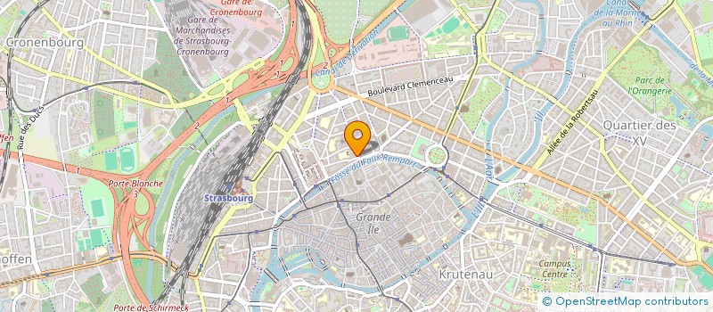 localisation de l'entreprise MONSIEUR BERNARD ROEHLE  STRASBOURG