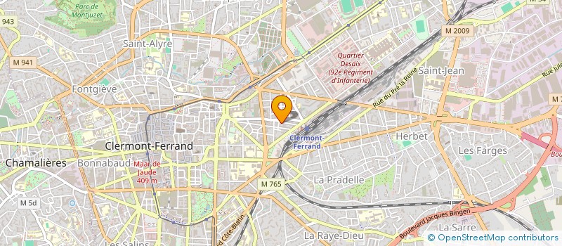 localisation de l'entreprise MONSIEUR BERNARD RORDIGUEZ à CLERMONT-FERRAND