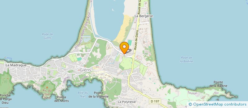 localisation de l'entreprise MONSIEUR BERNARD ROSSO à HYERES
