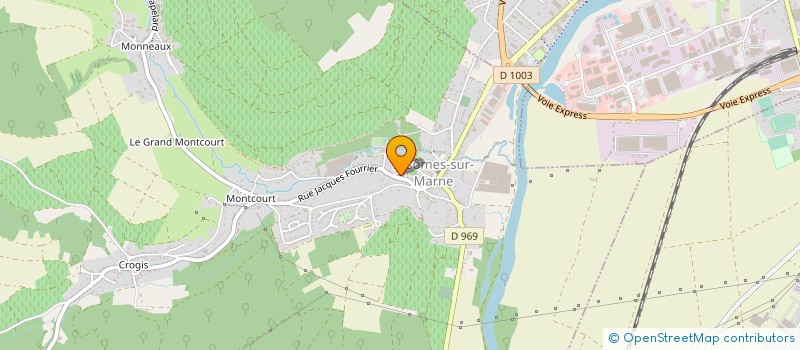 localisation de l'entreprise MONSIEUR BERNARD ROUCHOSSE à NOGENTEL