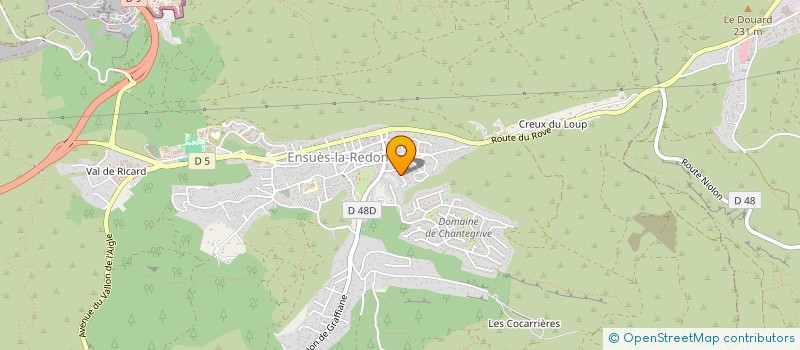 localisation de l'entreprise MONSIEUR BERNARD ROUILLON à ENSUES-LA-REDONNE