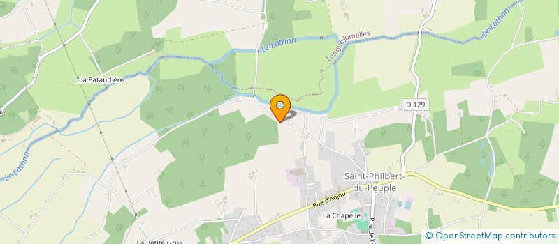 localisation de l'entreprise MONSIEUR BERNARD ROUSSEAU  GENNES-VAL-DE-LOIRE