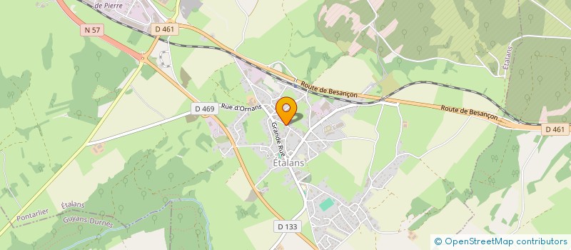 localisation de l'entreprise MONSIEUR BERNARD ROUSSEL  SAINT-AMAND-MONTROND