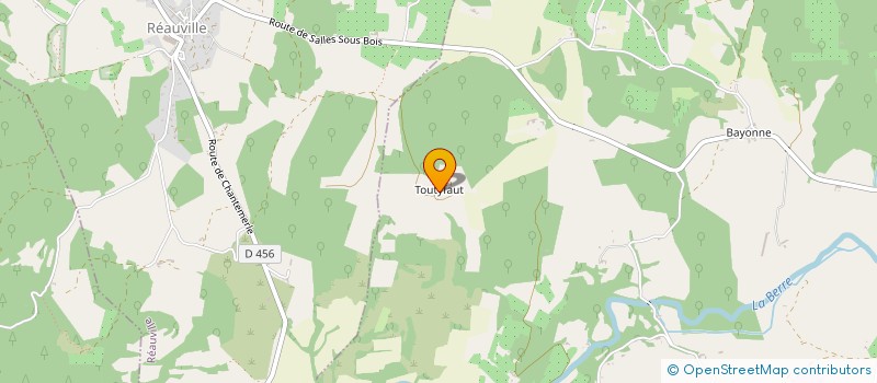 localisation de l'entreprise MONSIEUR BERNARD ROUSSIN  GRIGNAN