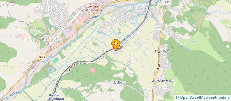 localisation de l'entreprise MONSIEUR BERNARD ROUVIER à DIGNE-LES-BAINS