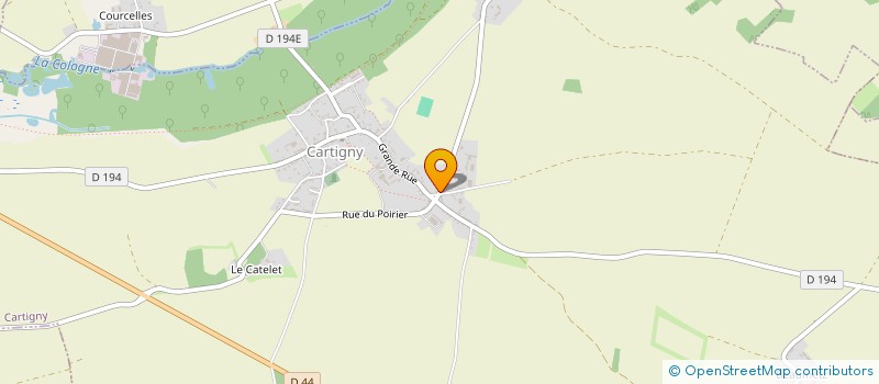 localisation de l'entreprise MONSIEUR BERNARD RUBIGNY  HOMBLIERES