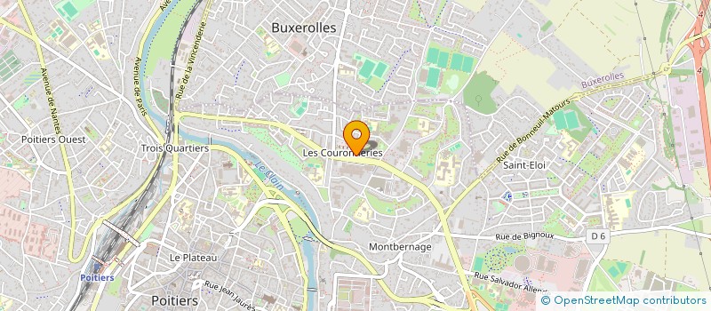 localisation de l'entreprise MONSIEUR BERNARD SAID ASSANI  POITIERS