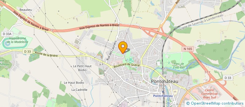 localisation de l'entreprise MONSIEUR BERNARD SAIMAN  PONTCHATEAU