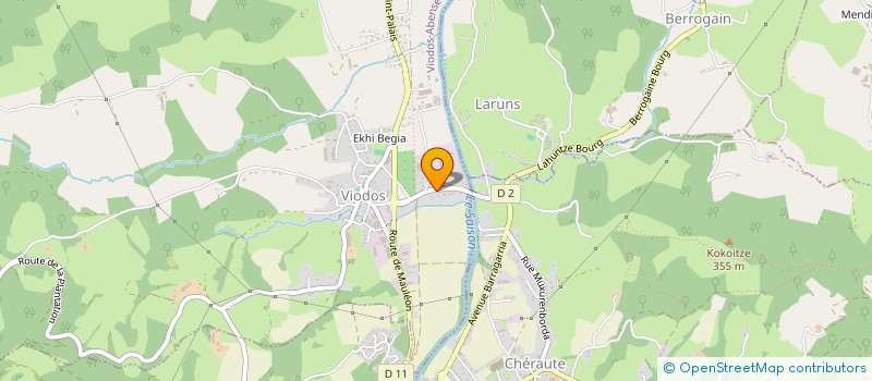 localisation de l'entreprise MONSIEUR BERNARD SAINT-MARC  MAULEON-LICHARRE