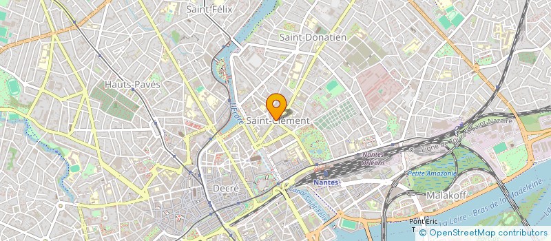 localisation de l'entreprise MONSIEUR BERNARD SAINTRAPT à NANTES