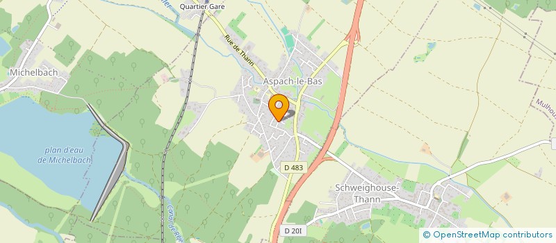 localisation de l'entreprise MONSIEUR BERNARD SALM  UFFHOLTZ