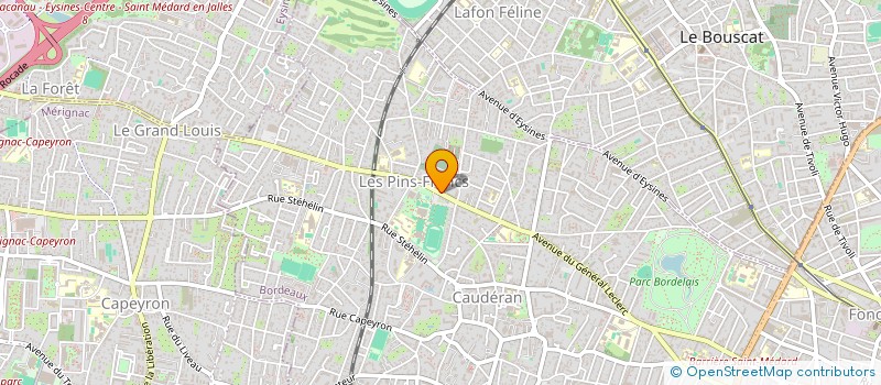 localisation de l'entreprise MONSIEUR BERNARD SALORT à BORDEAUX