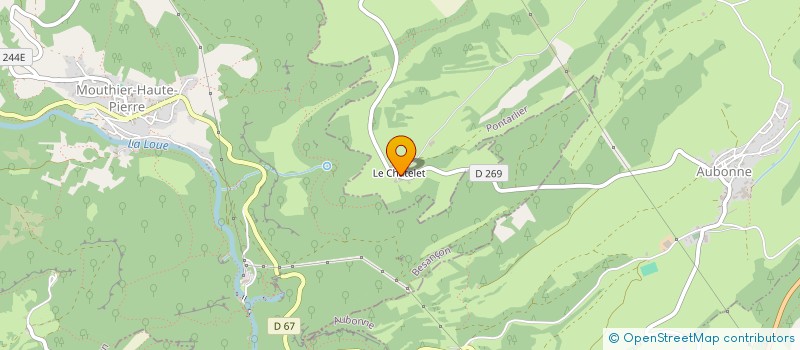 localisation de l'entreprise MONSIEUR BERNARD SANCEY-RICHARD  LES PREMIERS SAPINS