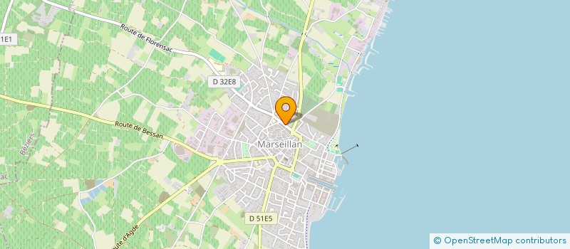 localisation de l'entreprise MONSIEUR BERNARD SANS GUILHEM-SER à MARSEILLAN