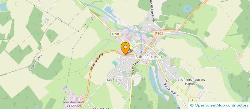 localisation de l'entreprise MONSIEUR BERNARD SANTINI à SAINT-MARTIN-DES-CHAMPS