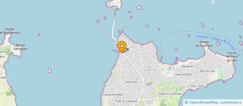 localisation de l'entreprise MONSIEUR BERNARD SASSY  CARANTEC