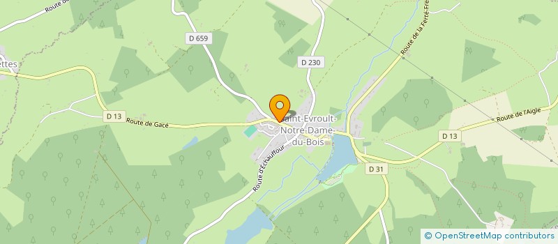 localisation de l'entreprise MONSIEUR BERNARD SASTRADA à SAINT-EVROULT-NOTRE-DAME-DU-BOIS
