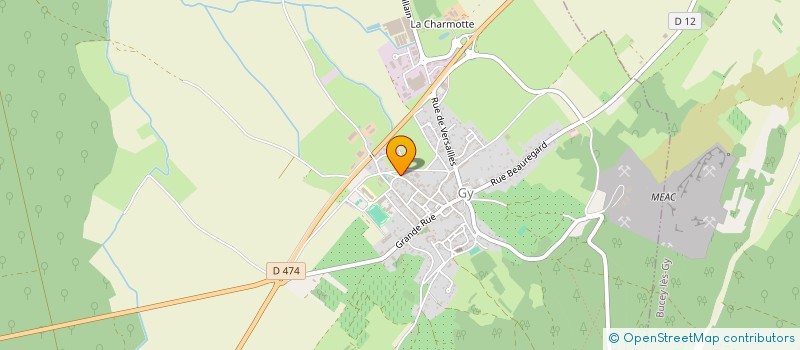 localisation de l'entreprise MONSIEUR BERNARD SAVET  GY