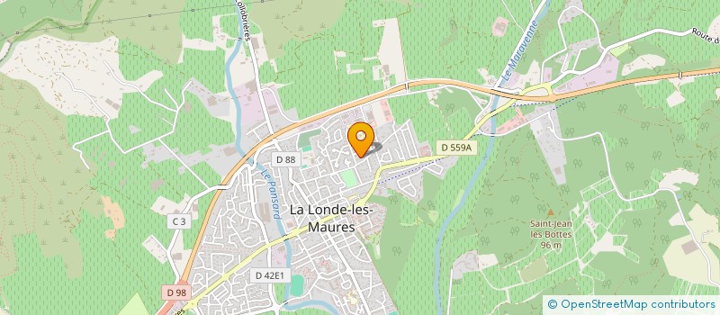 localisation de l'entreprise MONSIEUR BERNARD SCARONE à LA LONDE-LES-MAURES