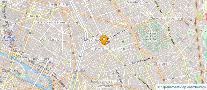 localisation de l'entreprise MONSIEUR BERNARD SCHERTZER  PARIS